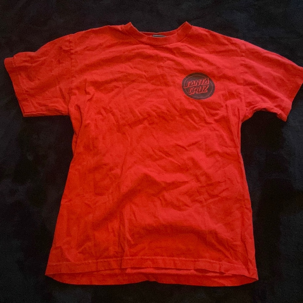 Santa Cruz dot logo t shirt
